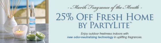 PartyLite® Fragrance Of The Month - March